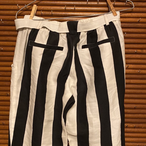 Rudsak womens stripe linen capri pants size XS - Picture 7 of 10
